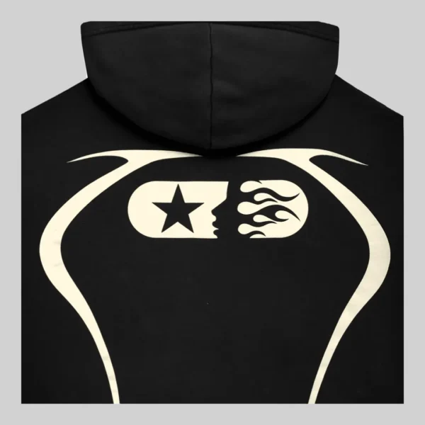 Black Hellstar Sports Jet tracksuit Hoodie 2 - Hellstar Hoodies