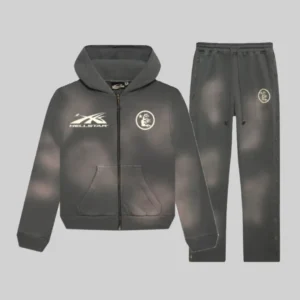 Grey Hellstar Sports Tracksuit - Hellstar Hoodies