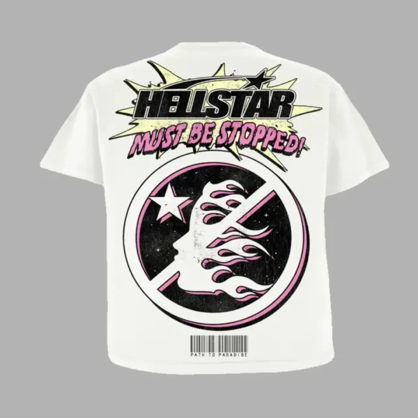 White Hellstar Breaking News T-Shirt