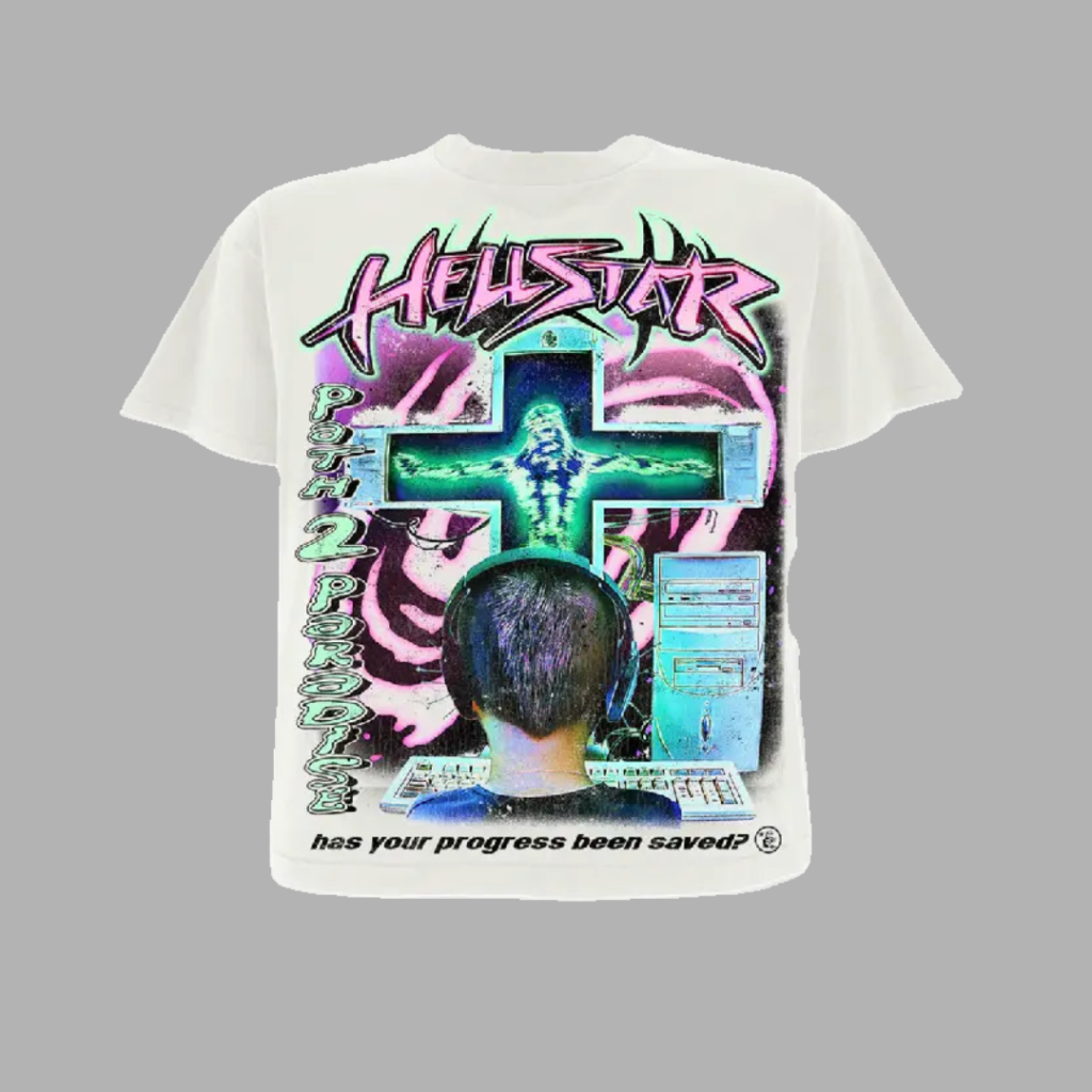 Hellstar 5 White Hellstar Online T-shirt