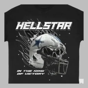Black-Hellstar In The King of Victory T-Shirt