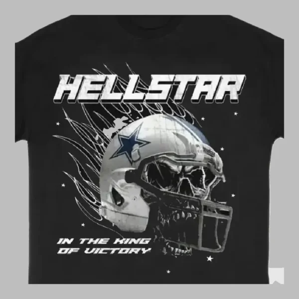 Black-Hellstar In The King of Victory T-Shirt