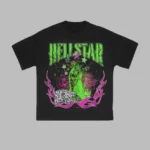 Black Hellstar Invisible Enemies T-Shirt