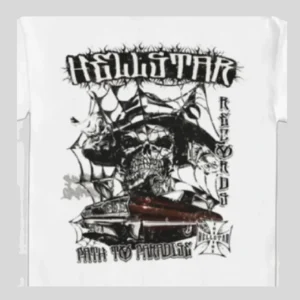 White Hellstar Records Path T-Shirt