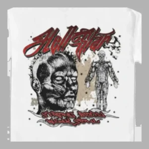 White Hellstar Strong Body Wear T-Shirt