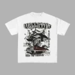 White Hellstar Records Path T-Shirt