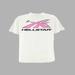 White Hellstar Sport Logo T-Shirt