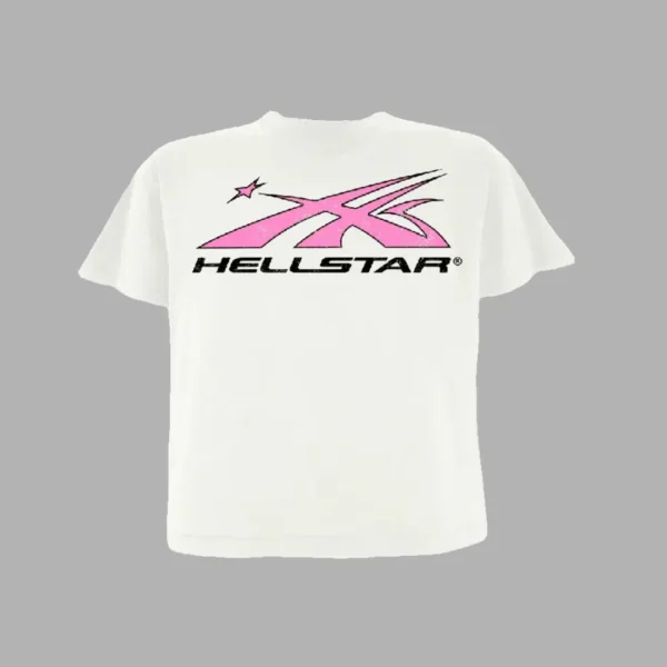 White Hellstar Sport Logo T-Shirt