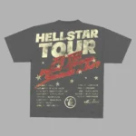 Black Hellstar Studios Biker Tour T-Shirt