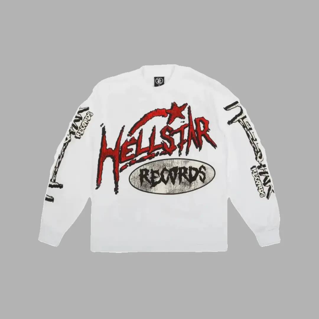 Hellstar Studios Records Long Sleeve T-Shirt Sweater