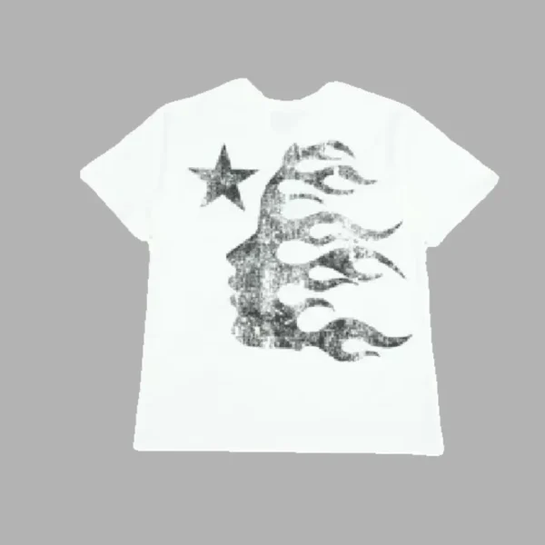 White Hellstar I Love LA Tee - Hellstar Hoodies