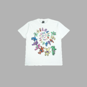 White Hellstar Dancing Stars Tee - Hellstar Hoodies