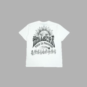White Hellstar Dancing Stars Tee - Hellstar Hoodies