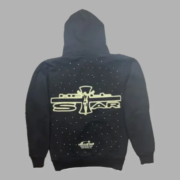Black Hellstar Complexcon Hoodie - Hellstar Hoodies
