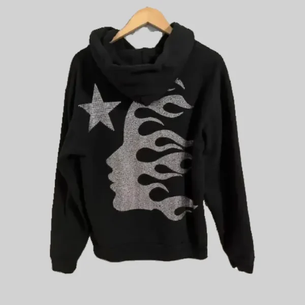 Black Hellstar Capsule 4 Hoodie - Hellstar Hoodies