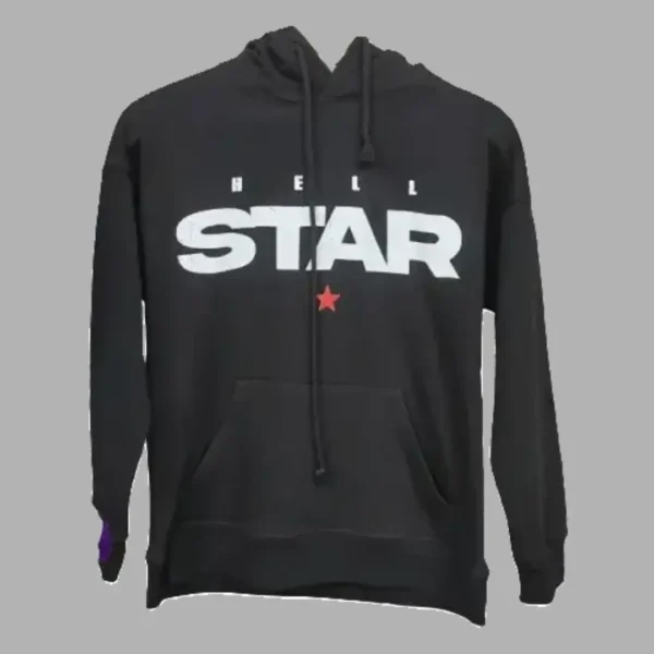 Black Hellstar Path to Paradise Hoodie - Hellstar Hoodies