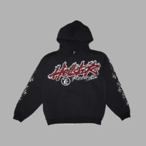 Black Hellstar Records World Tour Hoodie - Hellstar Hoodies
