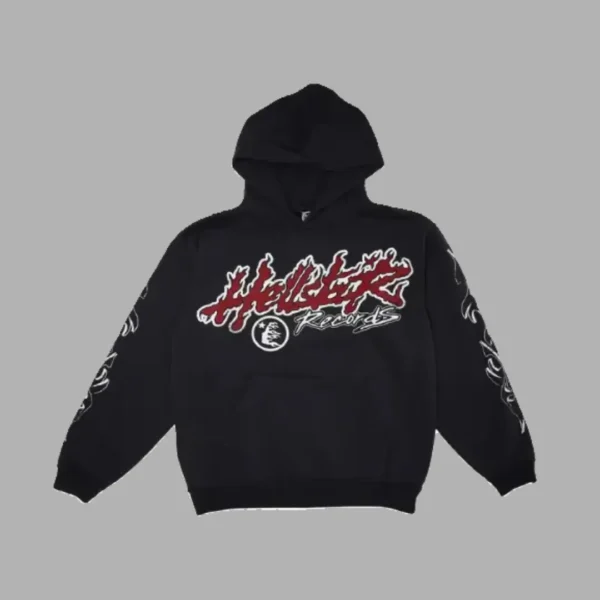Black Hellstar Records World Tour Hoodie - Hellstar Hoodies