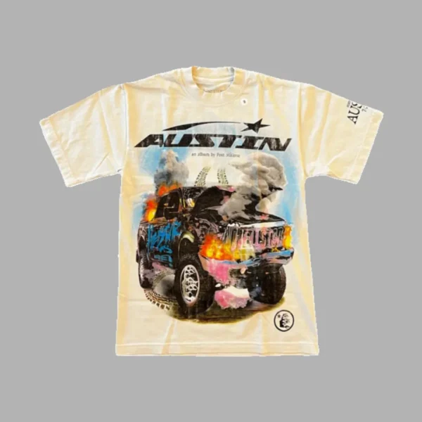 Hellstar Malone Austin T-Shirt - Hellstar Hoodies