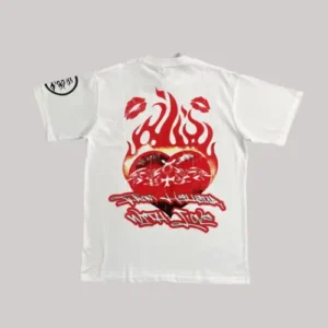 White Hellstar Studios Lovers T-Shirt - Hellstar Hoodies