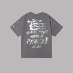 Hellstar Flaming Skeleton T-Shirt - Hellstar Hoodies