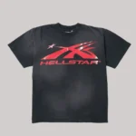 Black Hellstar Sport Logo Gel T-Shirt - Hellstar Hoodies