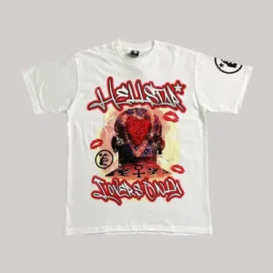 White Hellstar Studios Lovers T-Shirt - Hellstar Hoodies