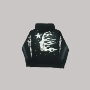 Black Hellstar Racer Hoodie - Hellstar Hoodies