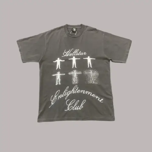Black Hellstar Enlightenment Club T-Shirt - Hellstar Hoodies