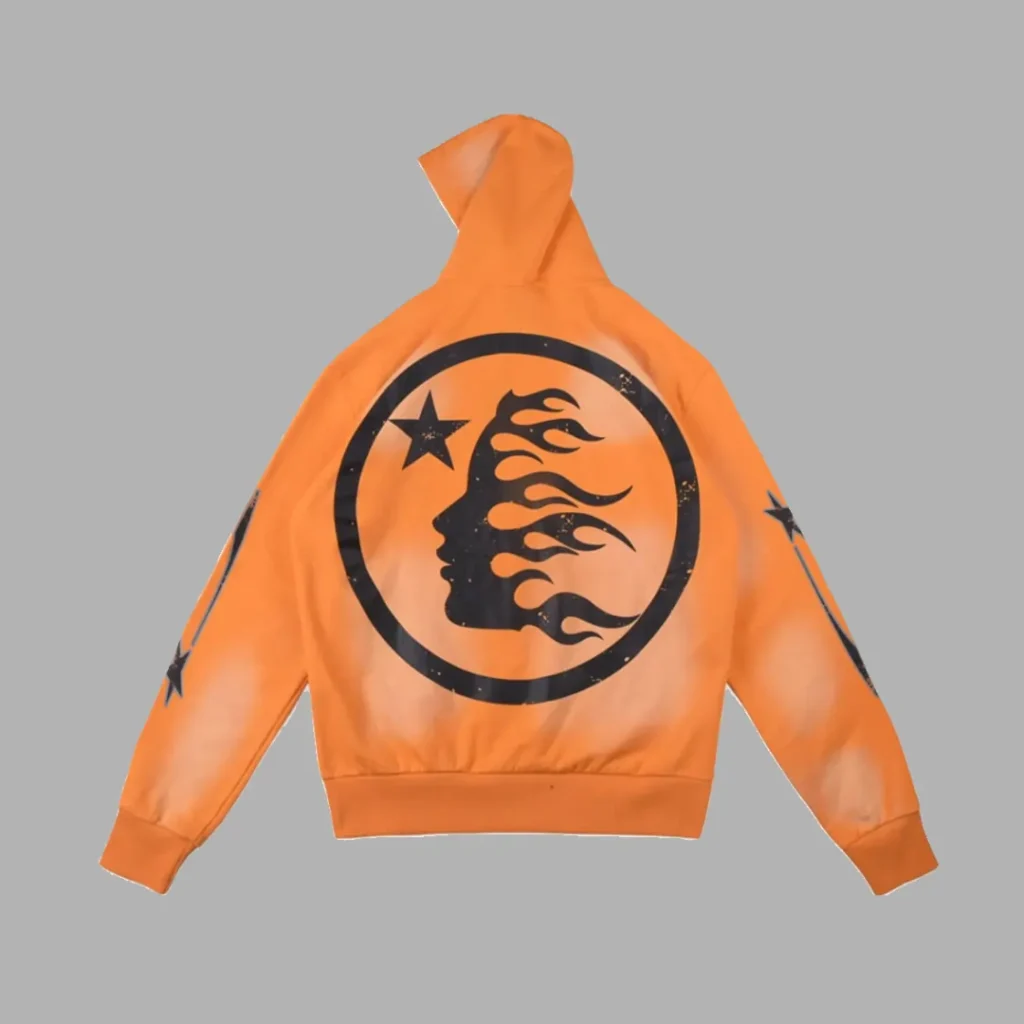Orange Hellstar Hoodie