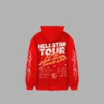 Red Hellstar Tour Hoodie