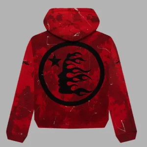 Red Hellstar Sports Hoodie - Hellstar Hoodies