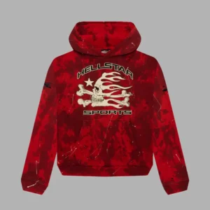 Red Hellstar Sports Hoodie - Hellstar Hoodies