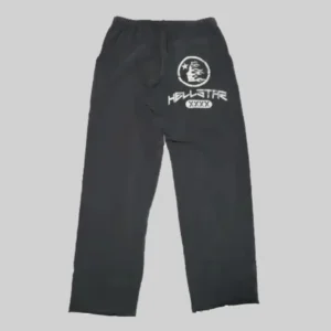 Black Hellstar Studios Flame Sweatpants