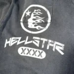 Black Hellstar Studios Flame Sweatpants