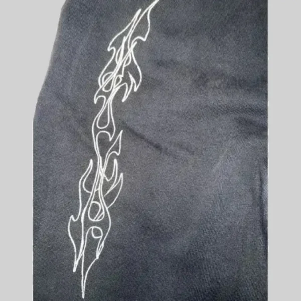 Black Hellstar Studios Flame Sweatpants