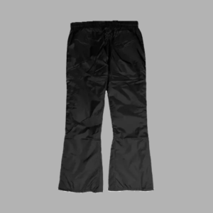 Black Hellstar Snap Waxed Nylon Pants