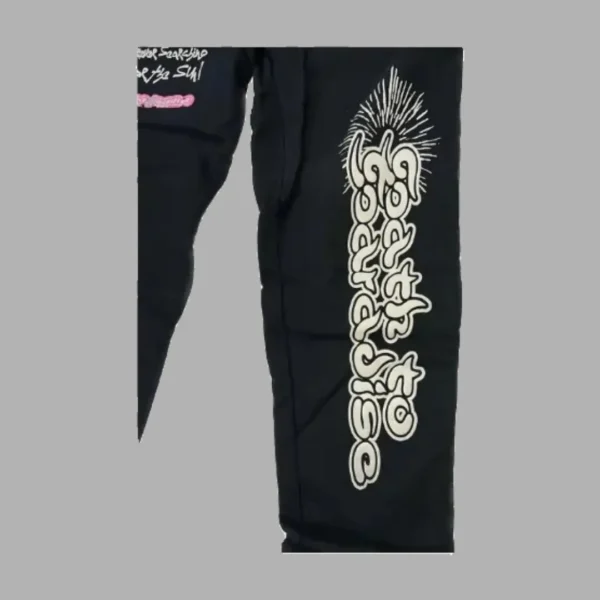 Unisex Black Hellstar Capsule 7 Sweatpants