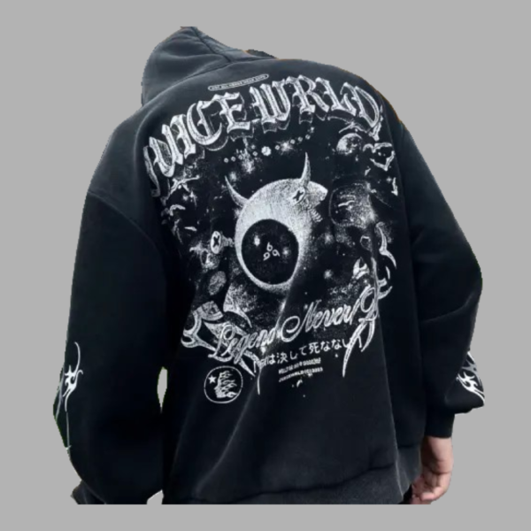 Black Hellstar Hoodies for Men