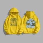 Yellow Hellstar The World Is Yours Hoodie