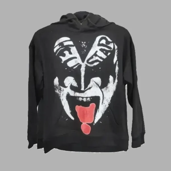 Black/White Hellstar Kiss Me I Am Hellstar Hoodie