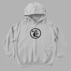 Grey Hellstar Kids Pullover Hoodie