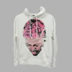 White Hellstar Rodman Bad Boy Hoodie