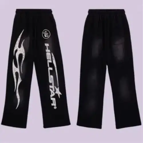 Hellstar 62 Black Hellstar Flared Jogging Sweatpants