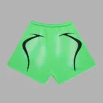 Green Hellstar Warm Up Shorts