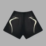 Black Hellstar Warm Up Shorts