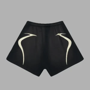 Black Hellstar Warm Up Shorts