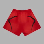 Red Hellstar Warm Up Shorts