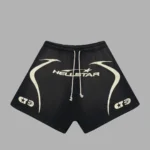 Black Hellstar Warm Up Shorts