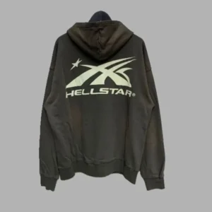 Men's Grey Hellstar Sports Zip-Up